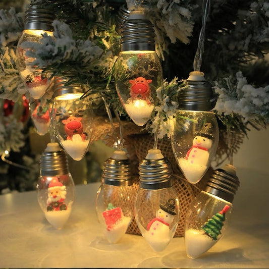 Commercial Decorative Christmas Bulb String Lights For Holiday Displays