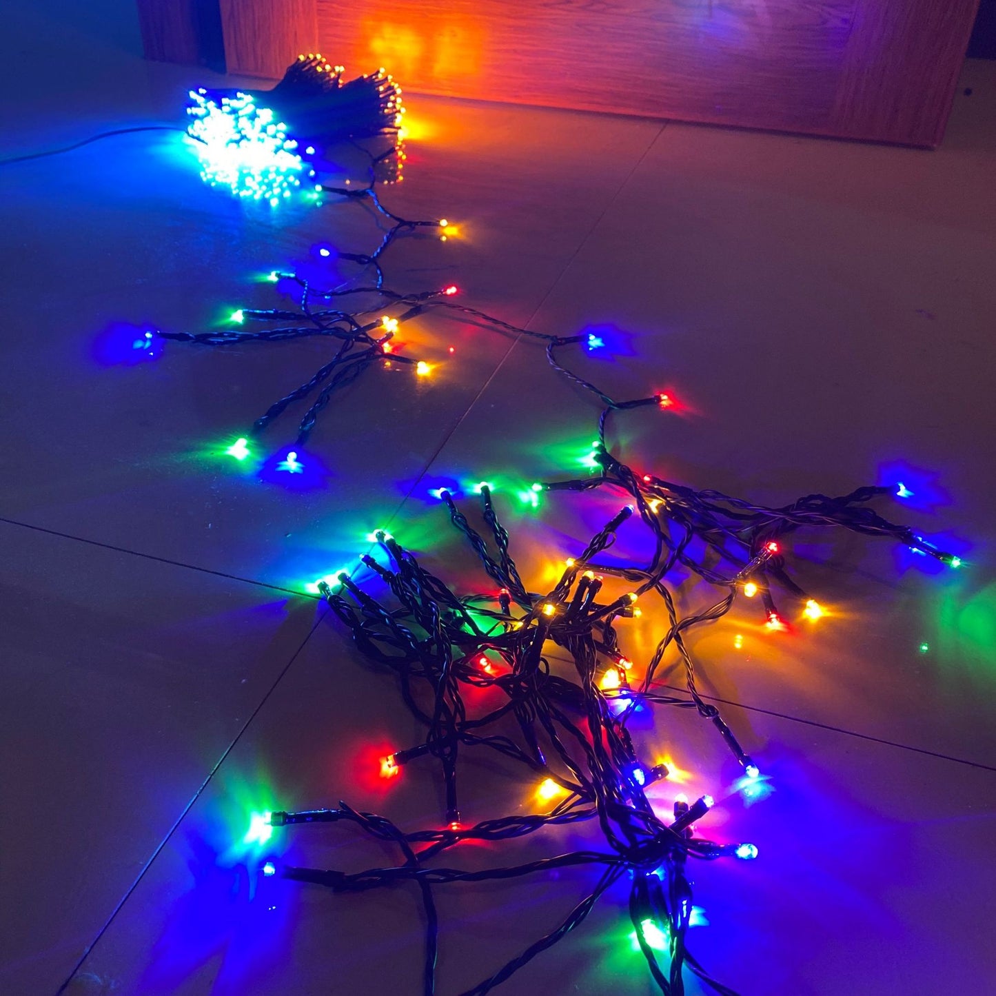 Commercial Multi Color LED String Lights For Holiday Displays