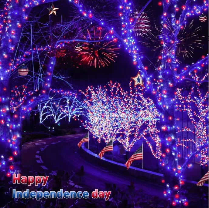 Commercial Purple LED String Lights For Holiday & Event Projects