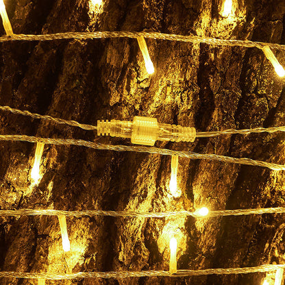 Commercial Warm White LED String Lights For Patio & Holiday Projects