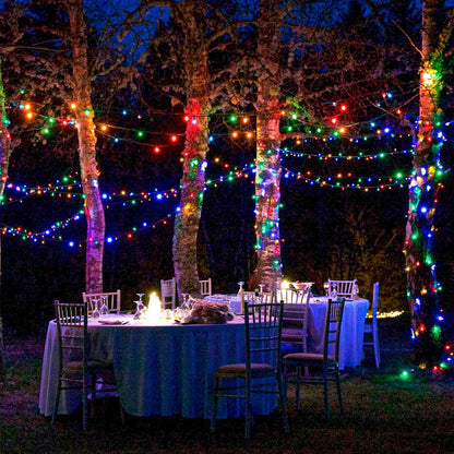 Commercial Multi Color LED String Lights For Holiday Displays