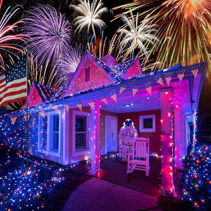 Commercial Purple LED String Lights For Holiday & Event Projects